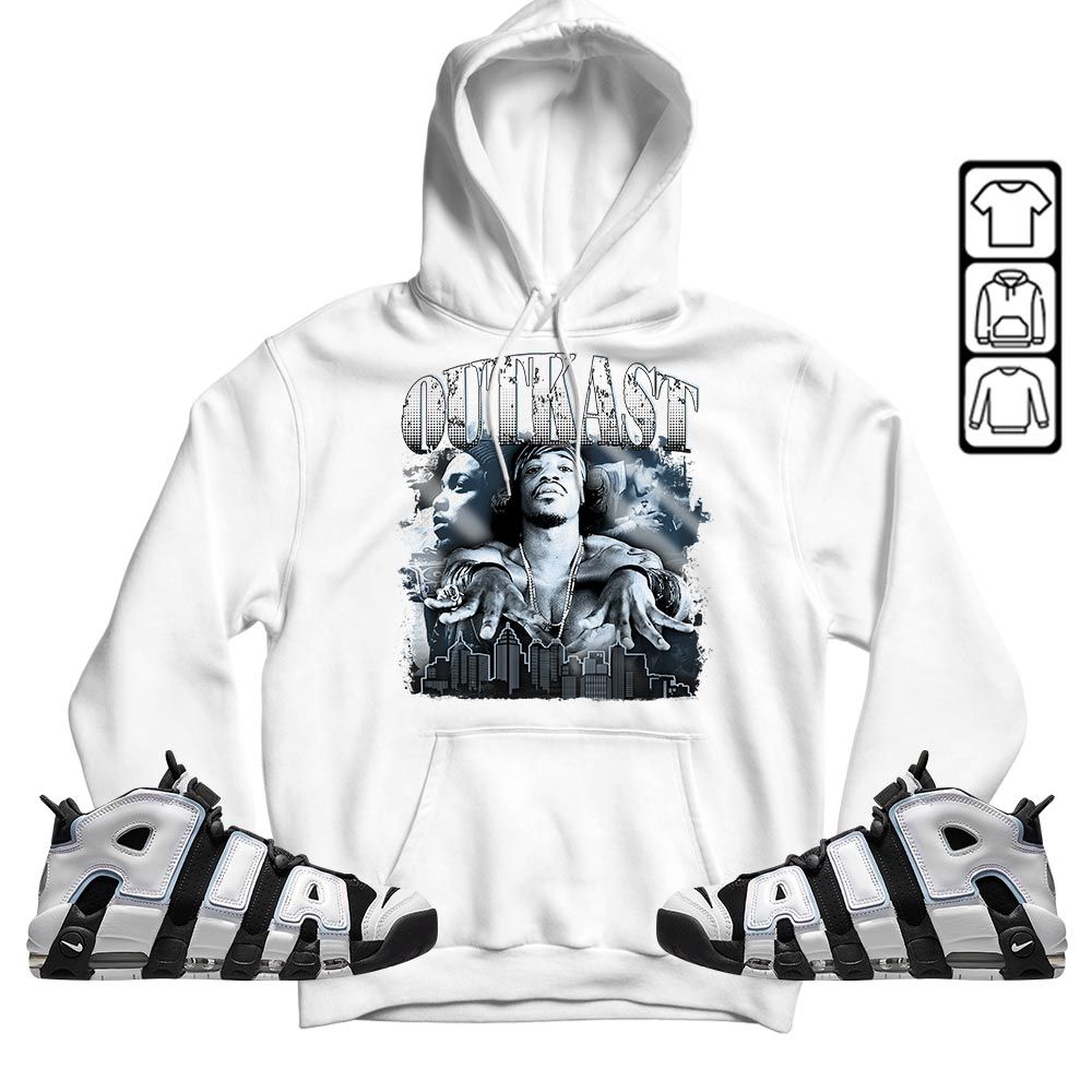 Outkast2 Sneaker Shirt Match Uptempo Cobalt Bliss, Air More Uptempo Cobalt Bliss MKO T-Shirt
