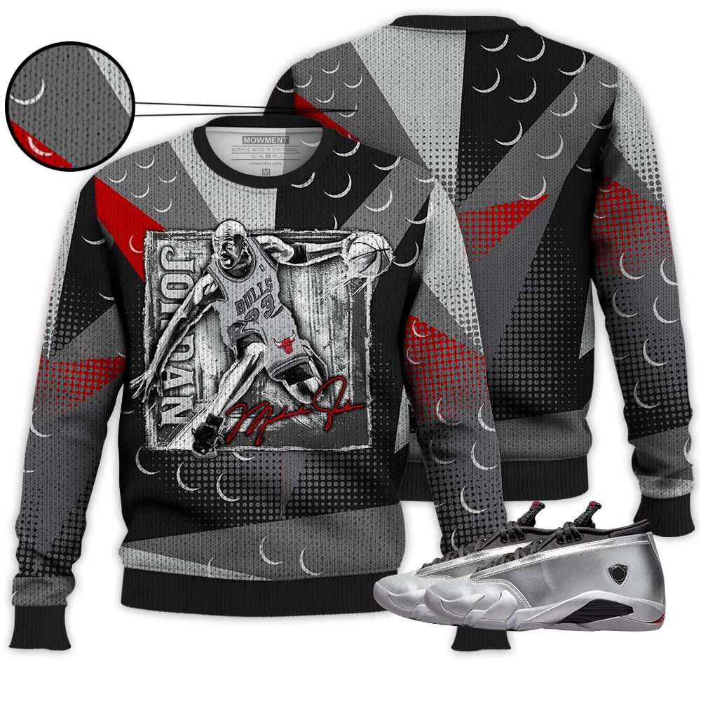 P01Hd Last Dance Jordan Sneaker Shirt Match 14 Low Metallic Silver, Jordan 14 Metallic Silver Hoodie Sweatshirt Tee All Over Print MKO Shirt P01Hd Last Dance Jordan Sneaker Shirt Match 14 Low Metallic Silver, Jordan 14 Metallic Silver Hoodie Sweatshirt Tee All Over Print MKO Shirt