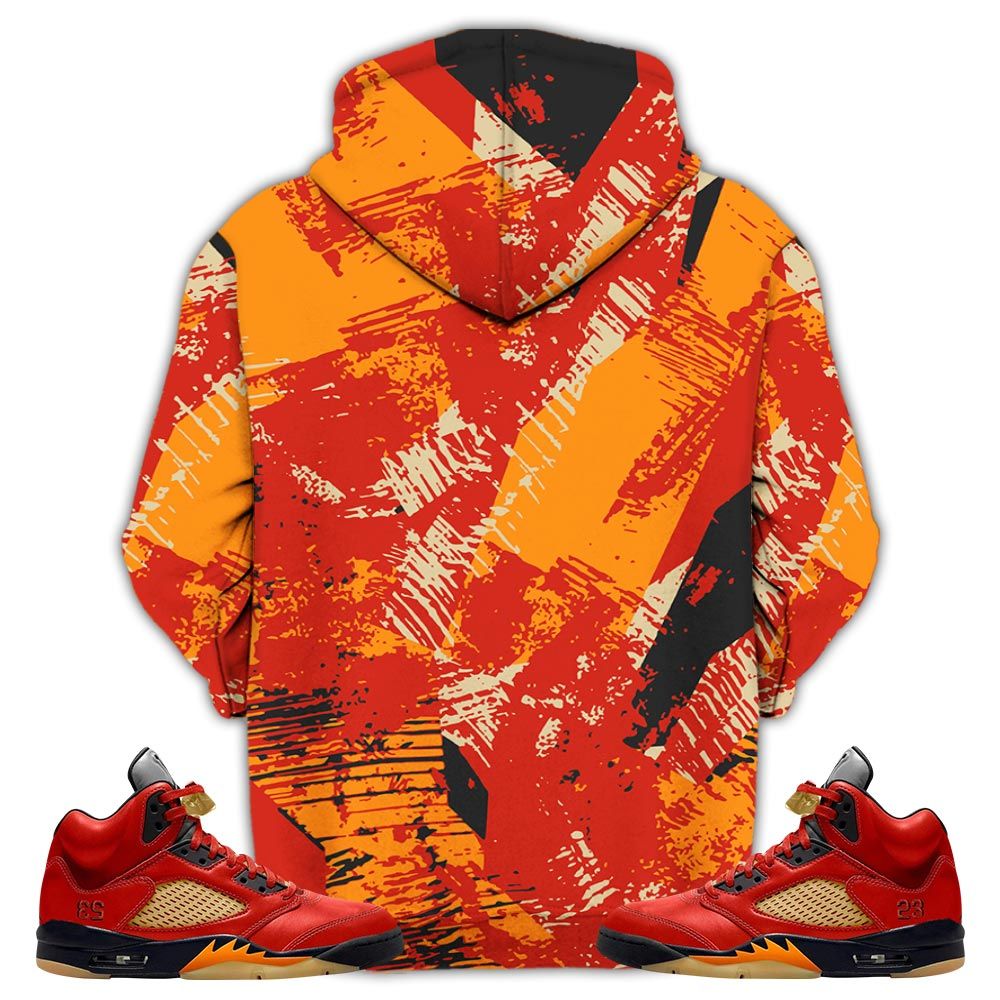 P02Hd 23 Drip Sneaker Shirt Match Retro Mars For Her 5S, Jordan 5 Mars For Her Hoodie Sweatshirt Tee All Over Print MKO Shirt