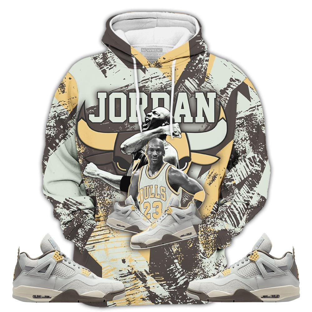 P2 Bull Jordan Sneaker Shirt Match Retro Craft 4S, Jordan 4 Craft Photon Dust Hoodie Sweatshirt Tee All Over Print MKO Shirt P2 Bull Jordan Sneaker Shirt Match Retro Craft 4S, Jordan 4 Craft Photon Dust Hoodie Sweatshirt Tee All Over Print MKO Shirt