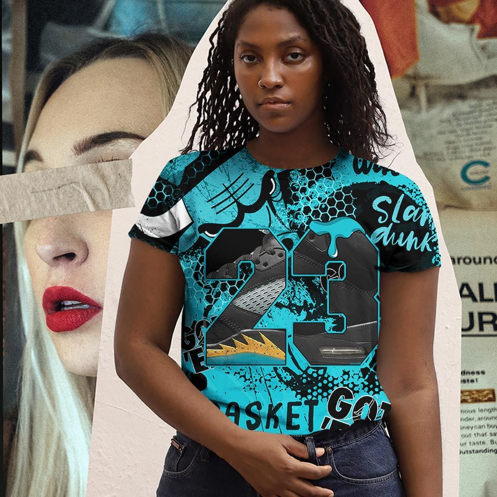 Pattern Design Number 23 Sneaker Shirt Match 2023 Retro Aqua 5S, Jordan 5 Aqua Hoodie Sweatshirt Tee All Over Print MKO Shirt Pattern Design Number 23 Sneaker Shirt Match 2023 Retro Aqua 5S, Jordan 5 Aqua Hoodie Sweatshirt Tee All Over Print MKO Shirt