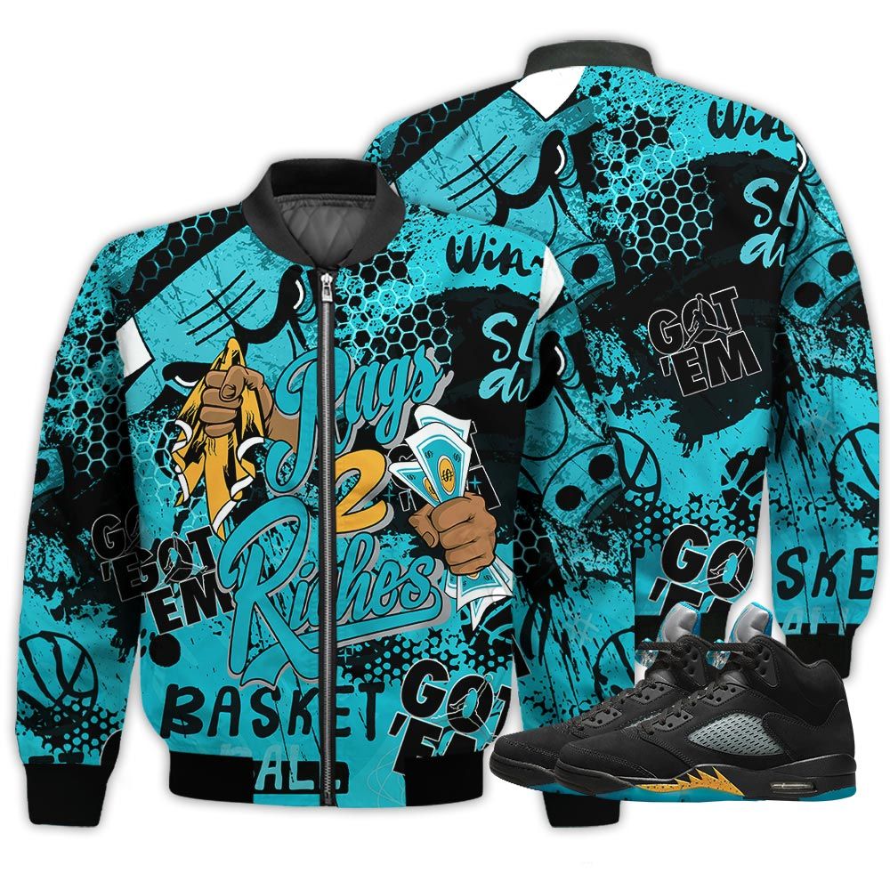 Pattern Rag 2 Riches Sneaker Shirt Match 2023 Retro Aqua 5S, Jordan 5 Aqua Hoodie Sweatshirt Tee All Over Print MKO Shirt Pattern Rag 2 Riches Sneaker Shirt Match 2023 Retro Aqua 5S, Jordan 5 Aqua Hoodie Sweatshirt Tee All Over Print MKO Shirt