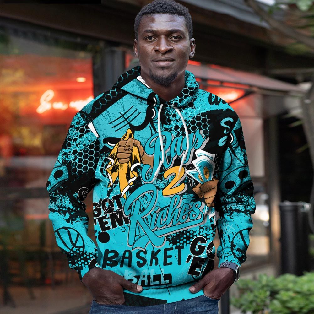 Pattern Rag 2 Riches Sneaker Shirt Match 2023 Retro Aqua 5S, Jordan 5 Aqua Hoodie Sweatshirt Tee All Over Print MKO Shirt Pattern Rag 2 Riches Sneaker Shirt Match 2023 Retro Aqua 5S, Jordan 5 Aqua Hoodie Sweatshirt Tee All Over Print MKO Shirt
