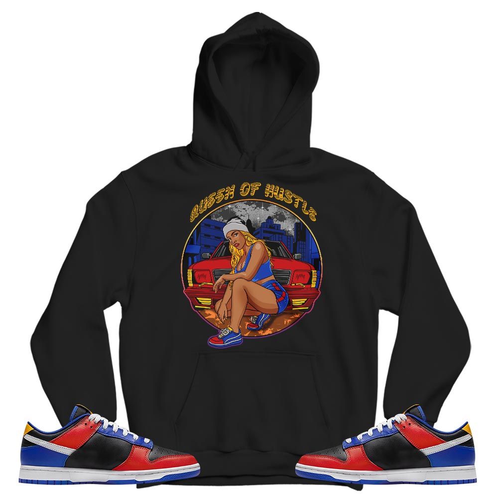 Queen Of Hustle 90s Sneaker Shirt Match Low TSU Tiger, Dunk Low TSU Tiger MKO T-Shirt