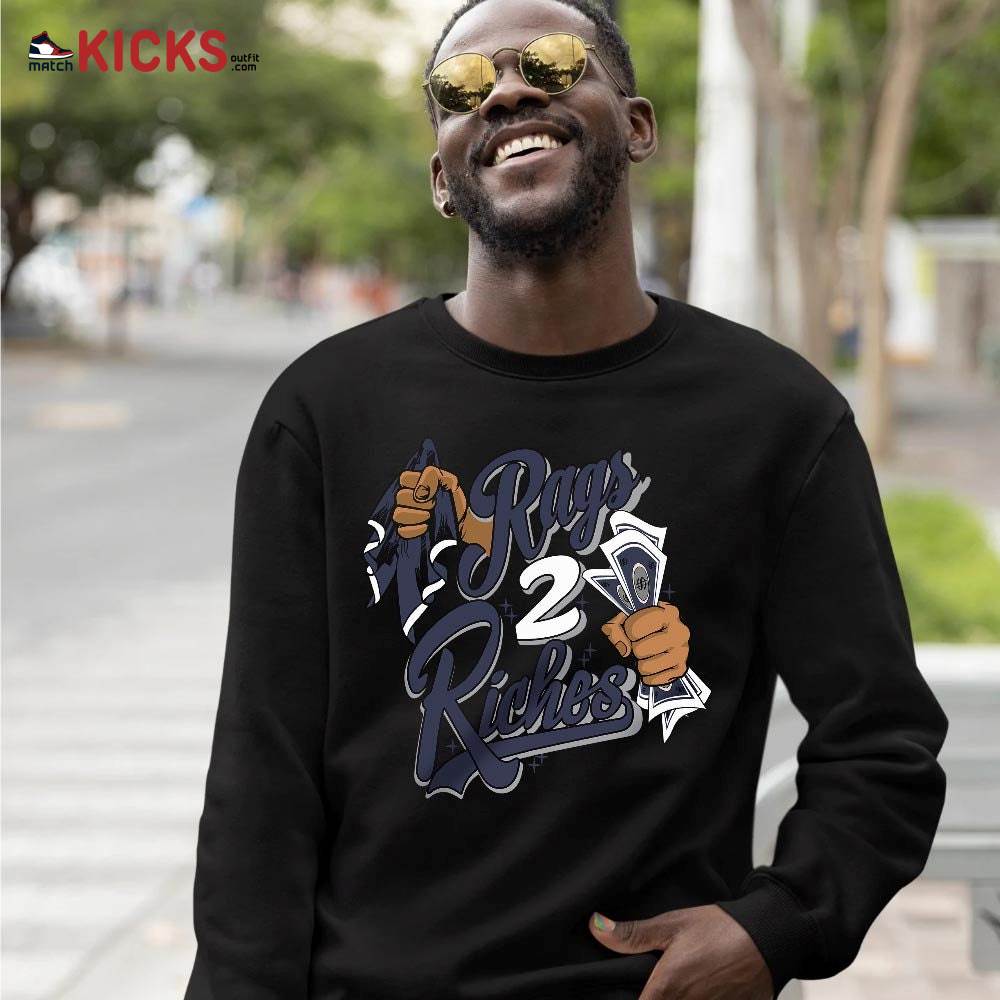 Rag 2 Riches Sneaker Shirt Match 7 Neutral Indigo, Jordan 7 Quai 54 MKO T-Shirt Rag 2 Riches Sneaker Shirt Match 7 Neutral Indigo, Jordan 7 Quai 54 MKO T-Shirt