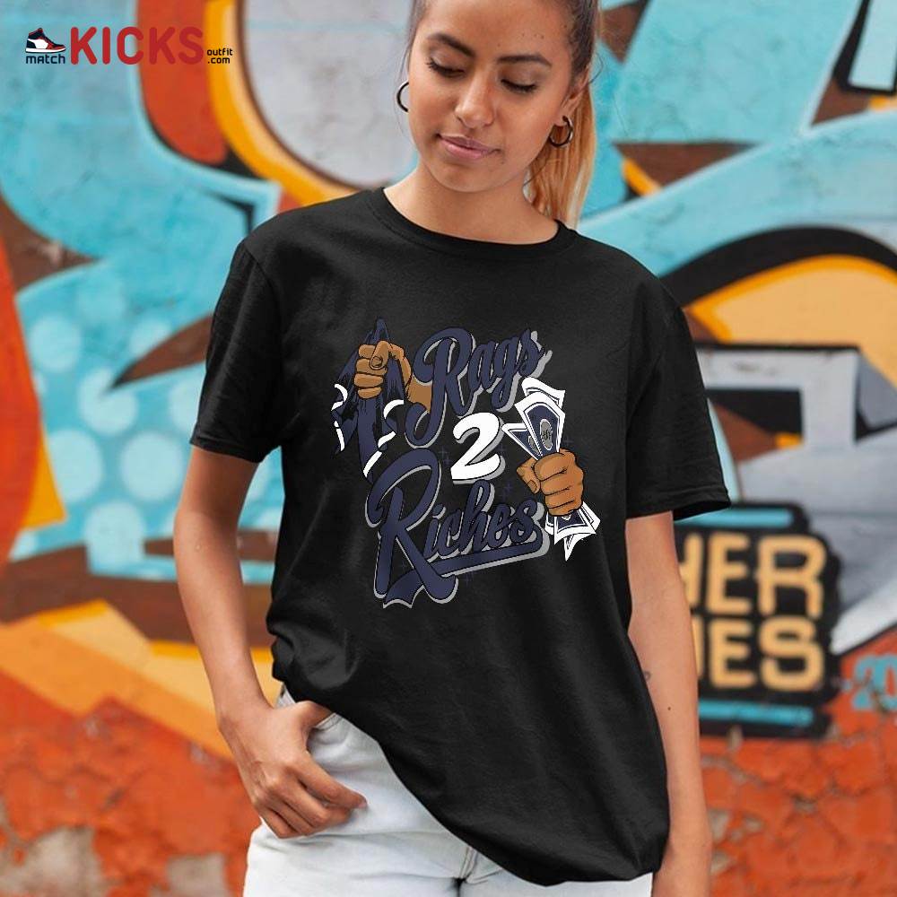 Rag 2 Riches Sneaker Shirt Match 7 Neutral Indigo, Jordan 7 Quai 54 MKO T-Shirt Rag 2 Riches Sneaker Shirt Match 7 Neutral Indigo, Jordan 7 Quai 54 MKO T-Shirt