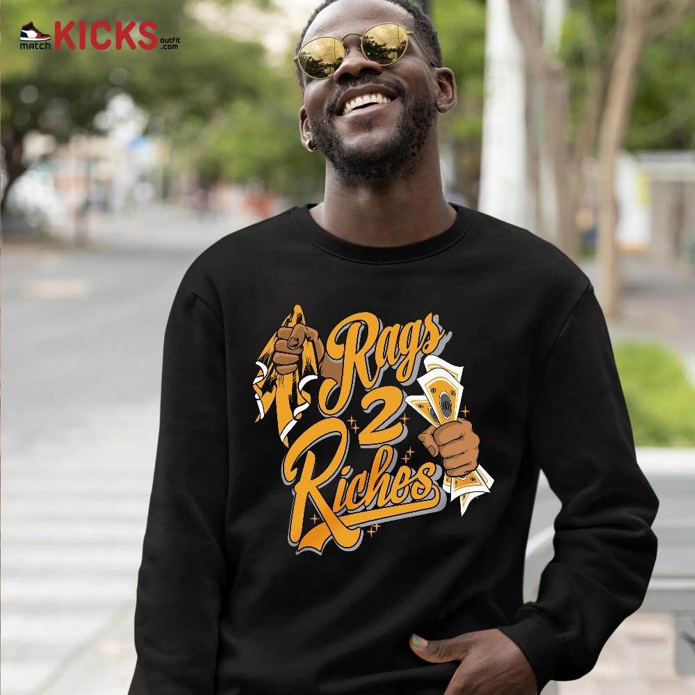 Rag 2 Riches Sneaker Shirt Match Dunk Reverse Goldenrod, Dunk High Bruce Lee MKO T-Shirt Rag 2 Riches Sneaker Shirt Match Dunk Reverse Goldenrod, Dunk High Bruce Lee MKO T-Shirt