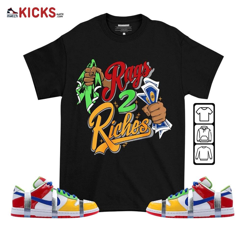 Rag 2 Riches Sneaker Shirt Match SB Dunk Low eBay, SB Dunk Low Sandy MKO T-Shirt