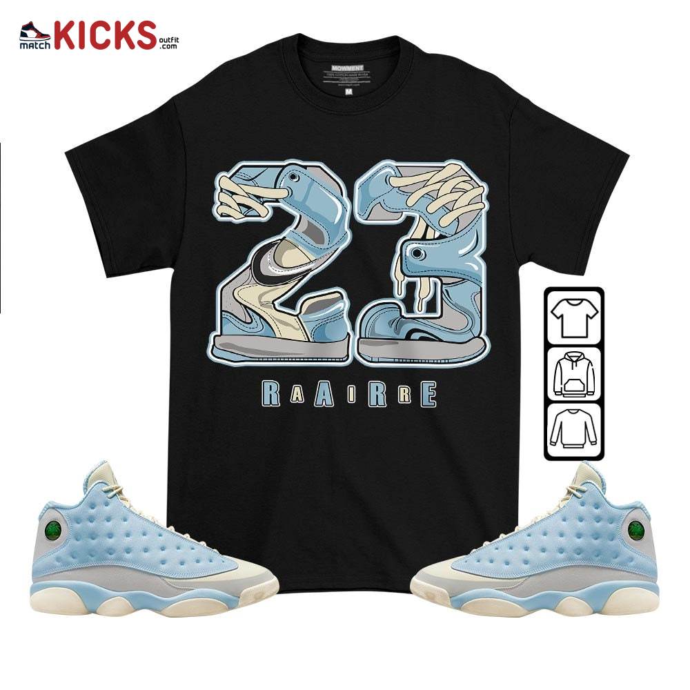 Rare Air 23 Sneaker Shirt Match SoleFly 13s, Jordan 13 Retro SoleFly MKO T-Shirt