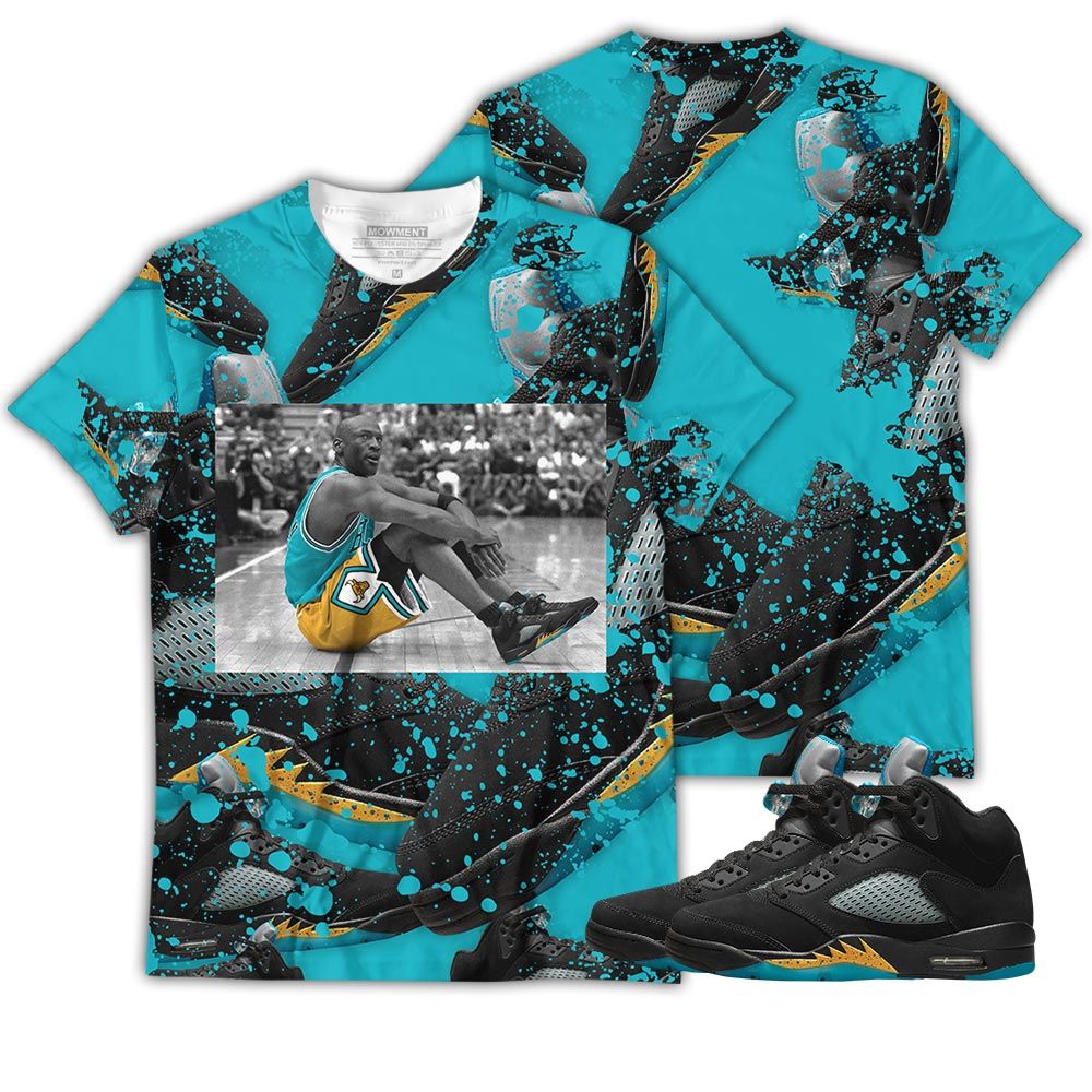 Rare Breed Basketball Shoes Goat Sneaker Shirt Match 2023 Retro Aqua 5S, Jordan 5 Aqua Hoodie Sweatshirt Tee All Over Print MKO Shirt Rare Breed Basketball Shoes Goat Sneaker Shirt Match 2023 Retro Aqua 5S, Jordan 5 Aqua Hoodie Sweatshirt Tee All Over Print MKO Shirt