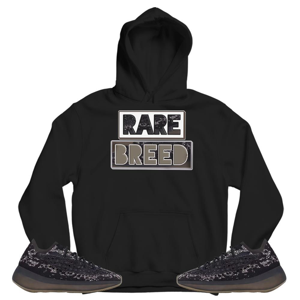 Rare Breed Sneaker Shirt Match 380 Onyx Non Reflective, Yz Boost 380 Onyx MKO T-Shirt