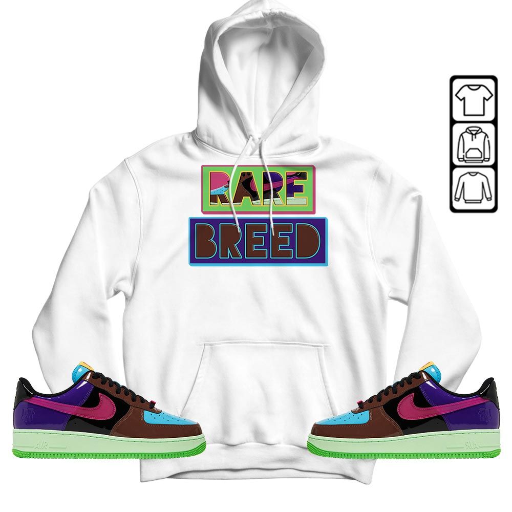 Rare Breed Sneaker Shirt Match AF 1 Low SP Pink Prime, Air Force 1 Undefeated Pink Prime MKO T-Shirt