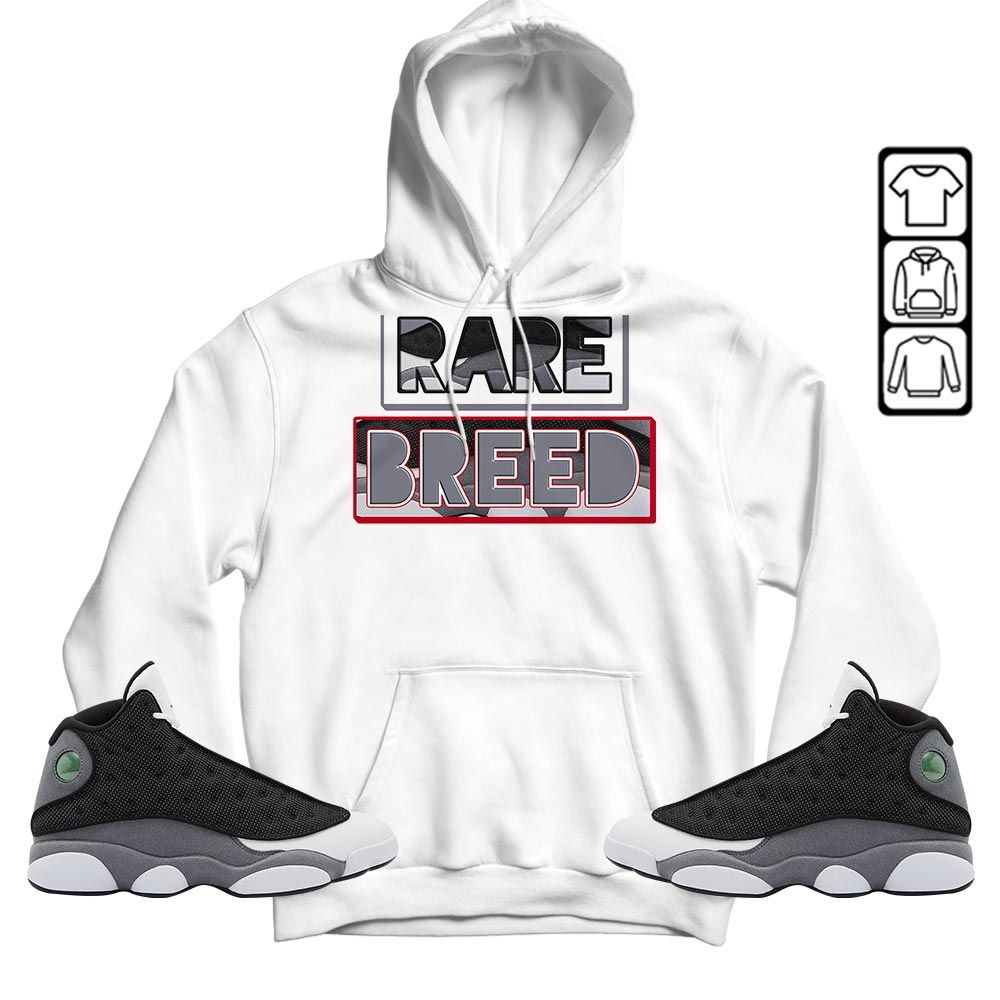 Rare Breed Sneaker Shirt Match Black Flint 13s, Jordan Retro 13 Black Flint MKO T-Shirt