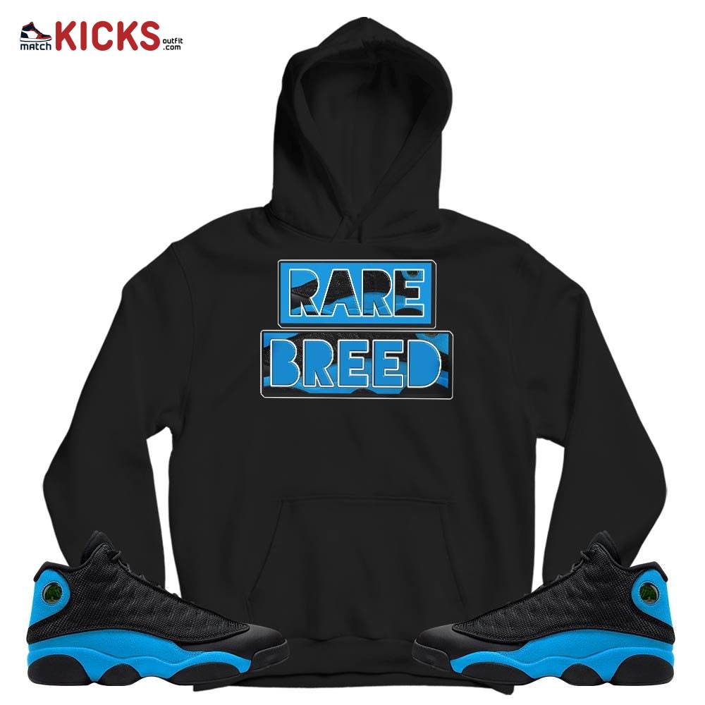 Rare Breed Sneaker Shirt Match Black University Blue 13s, Jordan 13 Black University Blue 2022 MKO T-Shirt Rare Breed Sneaker Shirt Match Black University Blue 13s, Jordan 13 Black University Blue 2022 MKO T-Shirt