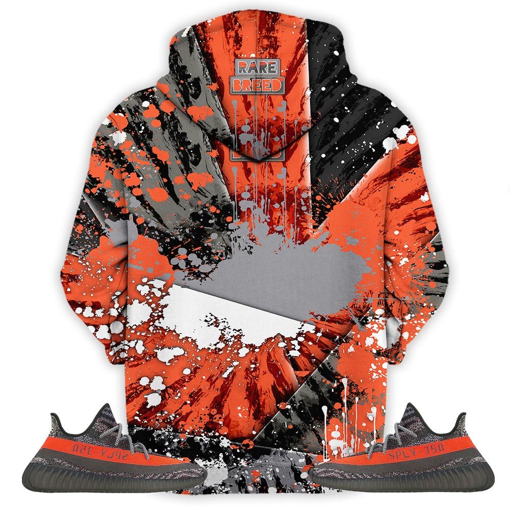 Rare Breed Sneaker Shirt Match Boots 350 V2 Dark Beluga, Yeezy 350 V2 Carbon Beluga Hoodie Sweatshirt Tee All Over Print MKO Shirt
