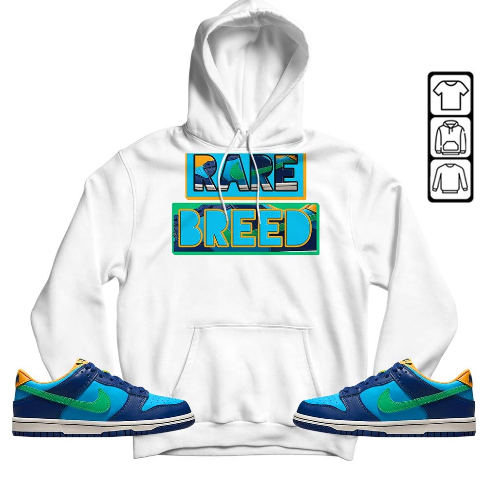 Rare Breed Sneaker Shirt Match Dunk Low GS Kyrie, Dunk Low GS Electric Algae MKO T-Shirt