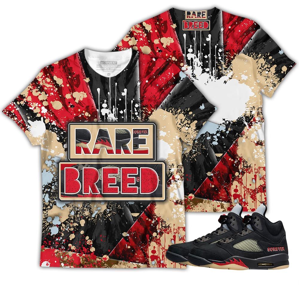 Rare Breed Sneaker Shirt Match Gore-Tex 5S, Jordan 5 Gore-Tex Off Noir Hoodie Sweatshirt Tee All Over Print MKO Shirt Rare Breed Sneaker Shirt Match Gore-Tex 5S, Jordan 5 Gore-Tex Off Noir Hoodie Sweatshirt Tee All Over Print MKO Shirt