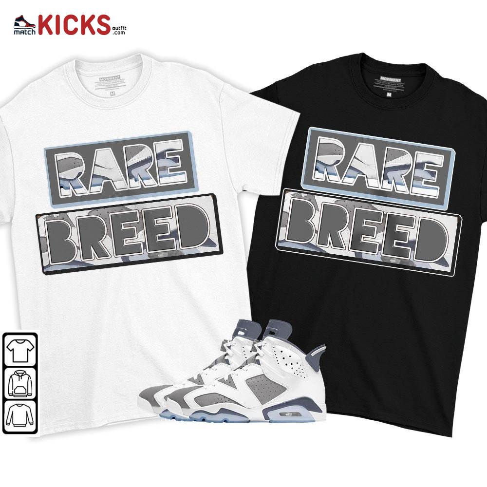 Rare Breed Sneaker Shirt Match Retro Cool Grey 6s, Jordan 6 Cool Grey MKO T-Shirt Rare Breed Sneaker Shirt Match Retro Cool Grey 6s, Jordan 6 Cool Grey MKO T-Shirt