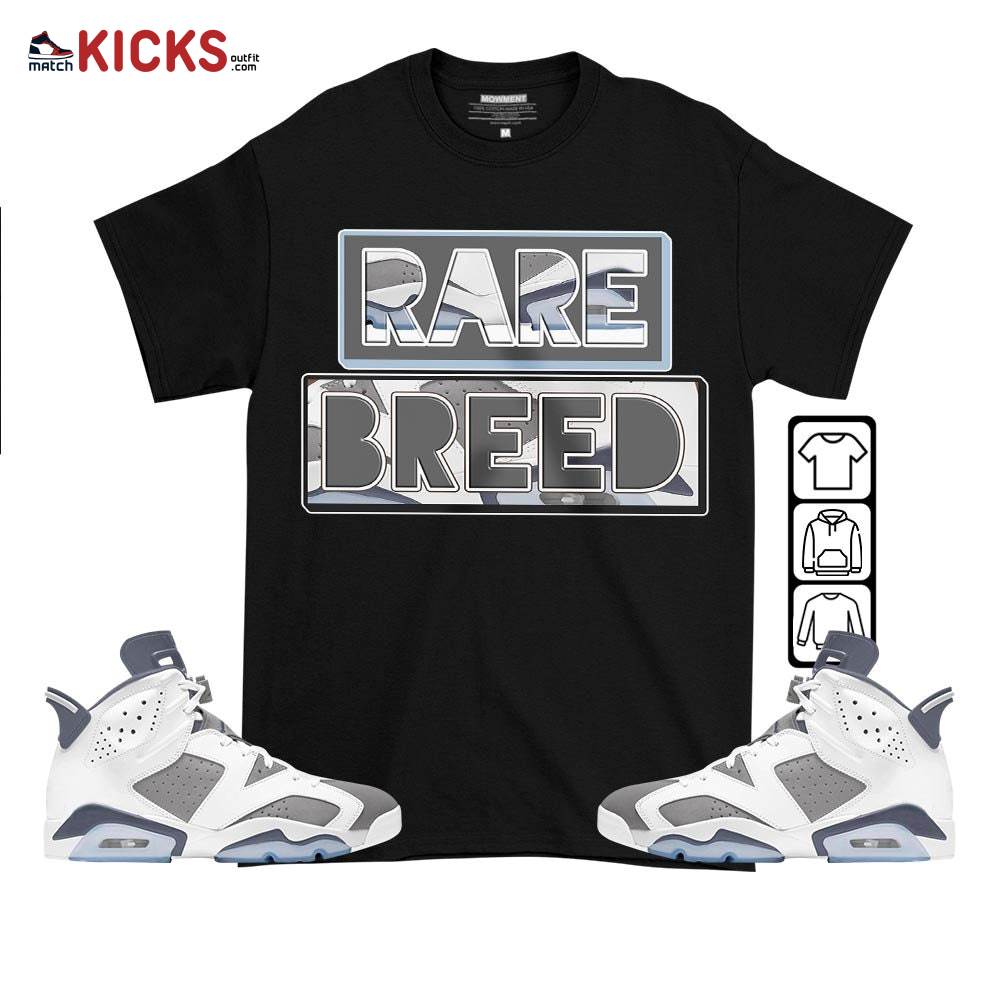 Rare Breed Sneaker Shirt Match Retro Cool Grey 6s, Jordan 6 Cool Grey MKO T-Shirt