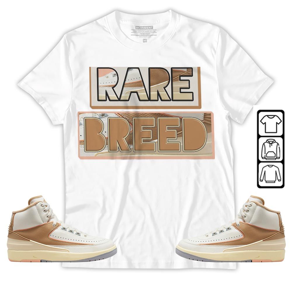 Rare Breed Sneaker Shirt Match Retro Craft 2s, Jordan 2 Craft MKO T-Shirt