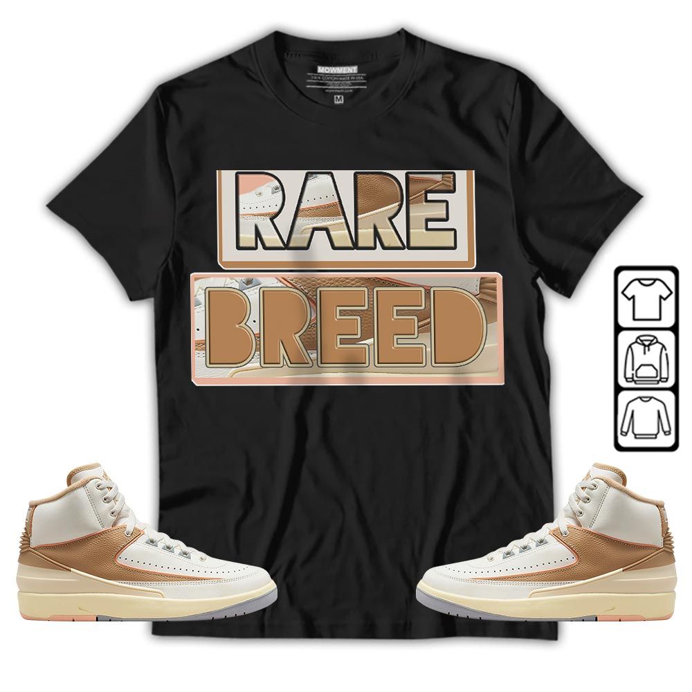 Rare Breed Sneaker Shirt Match Retro Craft 2s, Jordan 2 Craft MKO T-Shirt