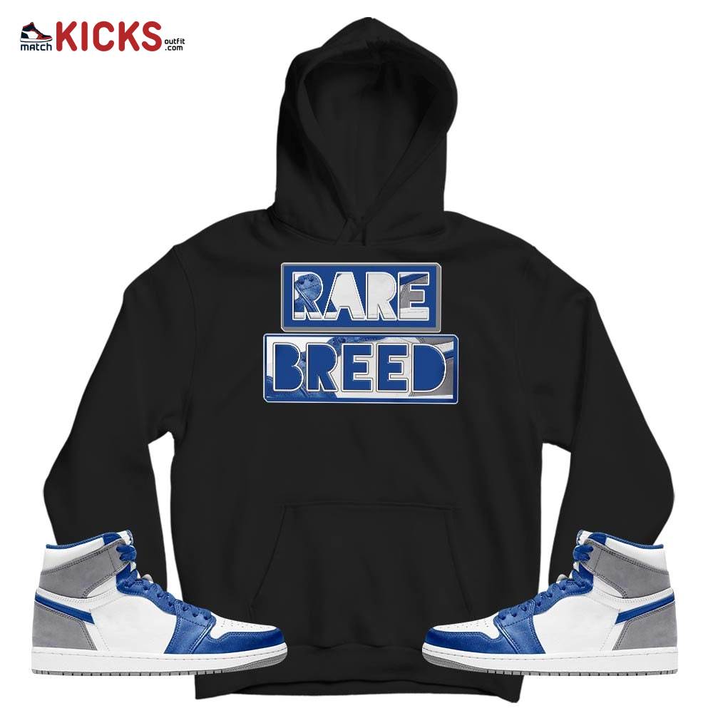 Rare Breed Sneaker Shirt Match True Blue 1s, Jordan 1 High OG True Blue MKO T-Shirt Rare Breed Sneaker Shirt Match True Blue 1s, Jordan 1 High OG True Blue MKO T-Shirt