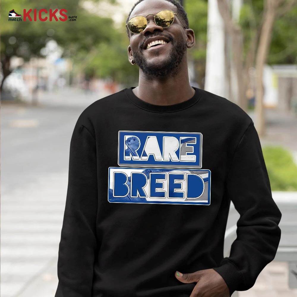 Rare Breed Sneaker Shirt Match True Blue 1s, Jordan 1 High OG True Blue MKO T-Shirt Rare Breed Sneaker Shirt Match True Blue 1s, Jordan 1 High OG True Blue MKO T-Shirt