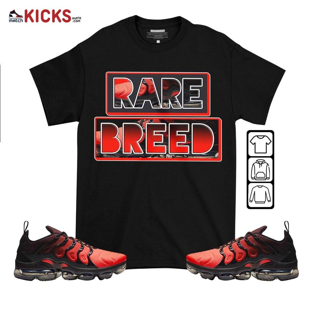 Rare Breed Sneaker Shirt Match Vapormax Plus Red Black, Air VaporMax Plus Darth Maul MKO T-Shirt
