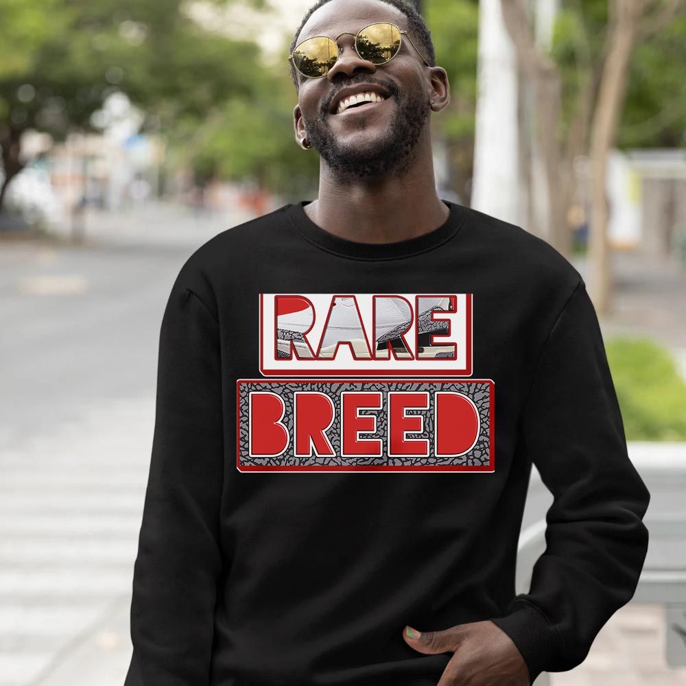 Rare Breed Sneaker Shirt Match White Cement 3s, Jordan Retro 3 White Cement MKO T-Shirt Rare Breed Sneaker Shirt Match White Cement 3s, Jordan Retro 3 White Cement MKO T-Shirt