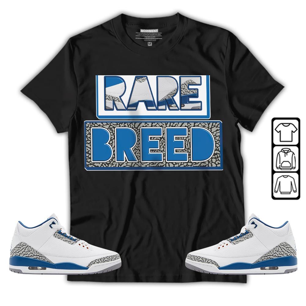 Rare Breed Sneaker Shirt Match Wizards 3s, Jordan Retro 3 Wizards MKO T-Shirt Rare Breed Sneaker Shirt Match Wizards 3s, Jordan Retro 3 Wizards MKO T-Shirt