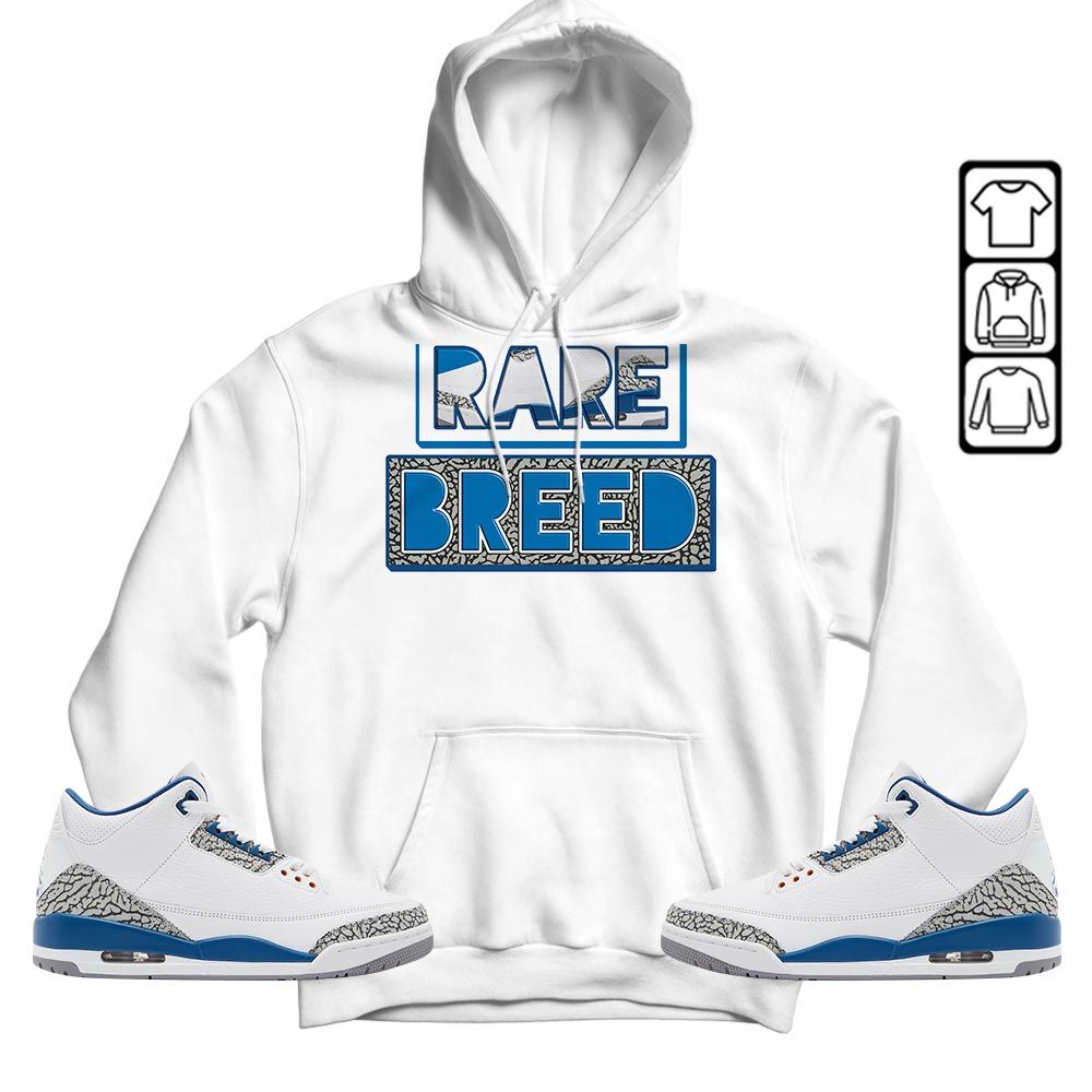 Rare Breed Sneaker Shirt Match Wizards 3s, Jordan Retro 3 Wizards MKO T-Shirt