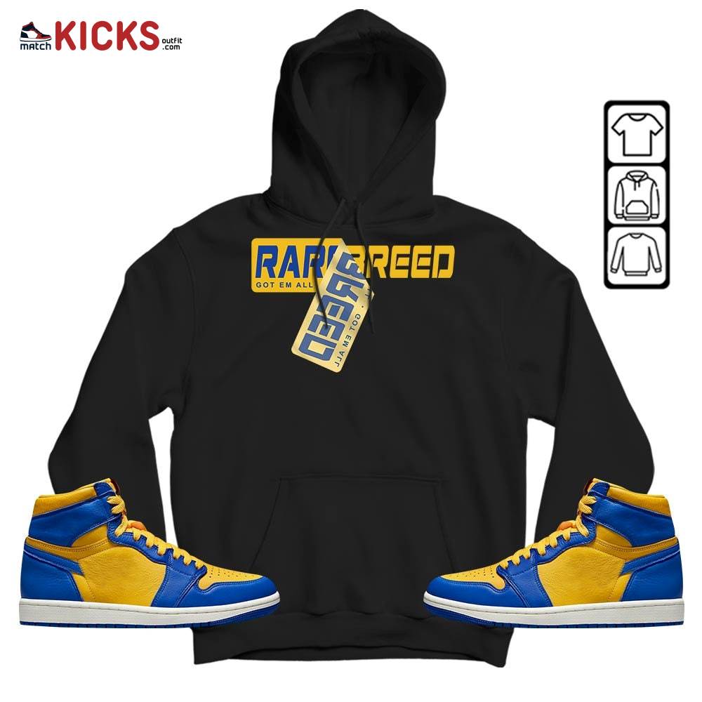 Rare Breed Sticker Sneaker Shirt Match 2023 Laney 1s, Jordan 1 Retro High Laney MKO Hoodie Rare Breed Sticker Sneaker Shirt Match 2023 Laney 1s, Jordan 1 Retro High Laney MKO Hoodie