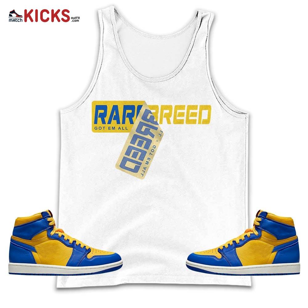 Rare Breed Sticker Sneaker Shirt Match 2023 Laney 1s, Jordan 1 Retro High Laney MKO Tank Top Rare Breed Sticker Sneaker Shirt Match 2023 Laney 1s, Jordan 1 Retro High Laney MKO Tank Top
