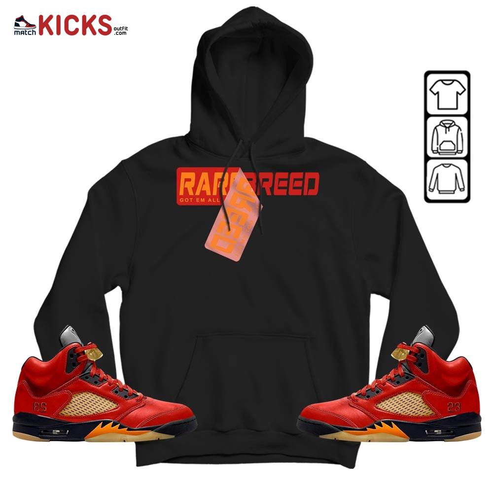 Rare Breed Sticker Sneaker Shirt Match 5 Dunk On Mars, Jordan 5 Mars For Her MKO Hoodie Rare Breed Sticker Sneaker Shirt Match 5 Dunk On Mars, Jordan 5 Mars For Her MKO Hoodie