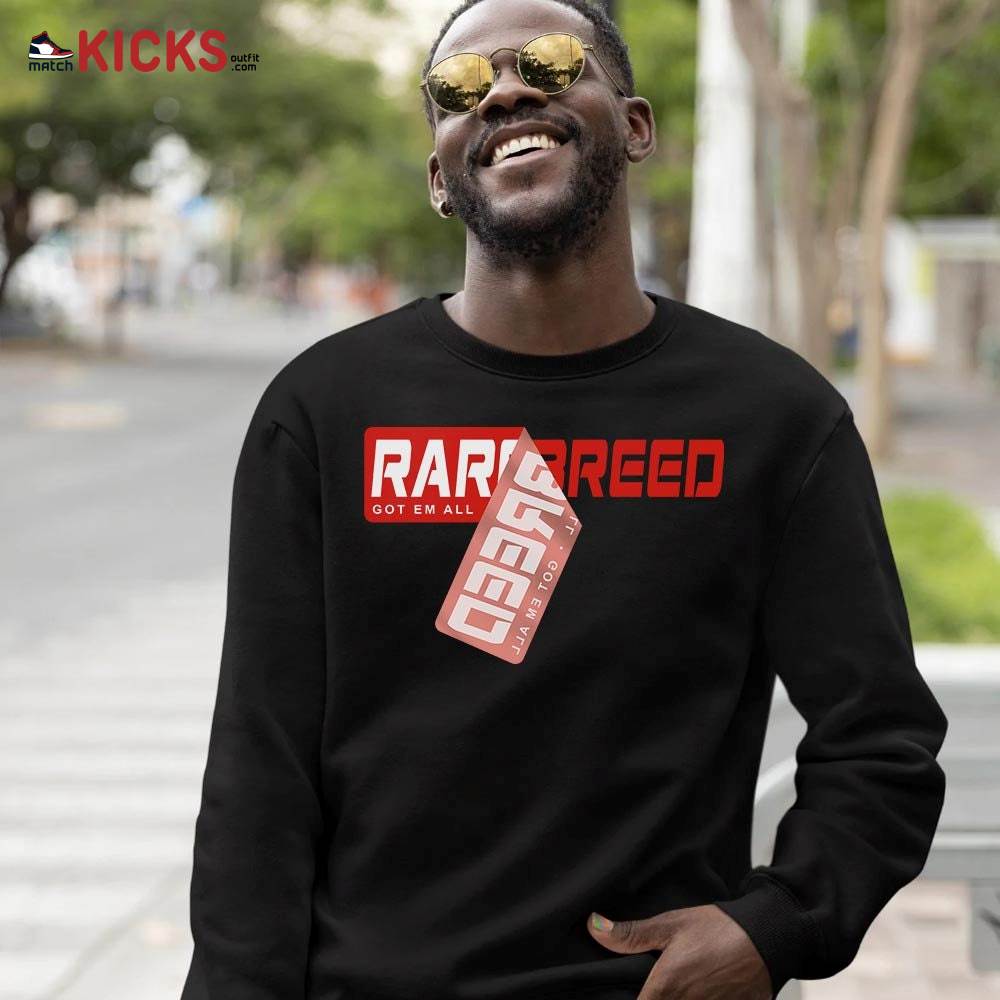 Rare Breed Sticker Sneaker Shirt Match Cherry 11s, Jordan 11 Retro Cherry MKO Hoodie Rare Breed Sticker Sneaker Shirt Match Cherry 11s, Jordan 11 Retro Cherry MKO Hoodie