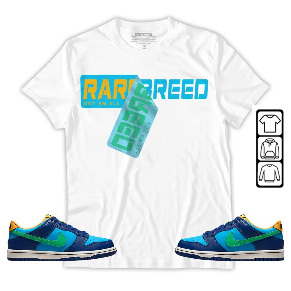 Rare Breed Sticker Sneaker Shirt Match Dunk Low GS Kyrie, Dunk Low GS Electric Algae MKO T-Shirt Rare Breed Sticker Sneaker Shirt Match Dunk Low GS Kyrie, Dunk Low GS Electric Algae MKO T-Shirt