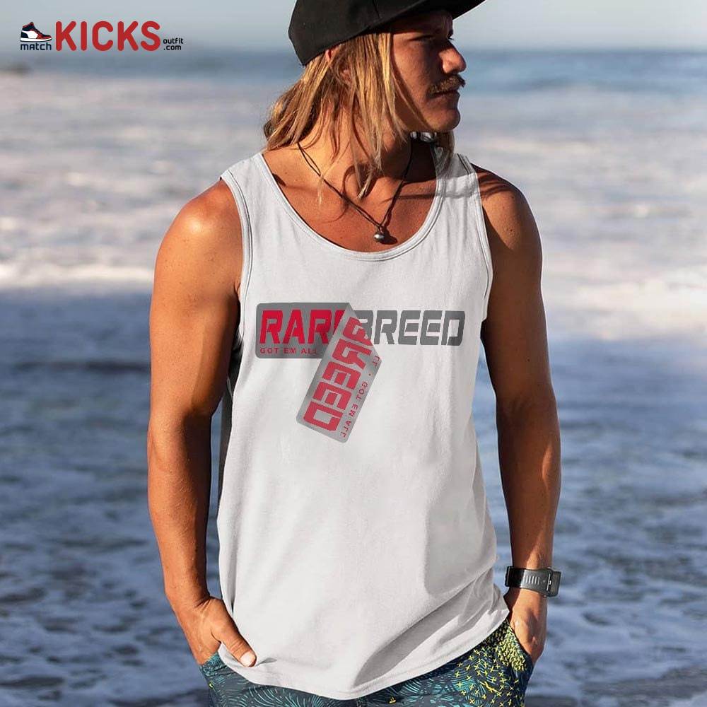Rare Breed Sticker Sneaker Shirt Match Grey Fire Red 9s, Jordan 9 Retro Fire Red MKO Tank Top Rare Breed Sticker Sneaker Shirt Match Grey Fire Red 9s, Jordan 9 Retro Fire Red MKO Tank Top
