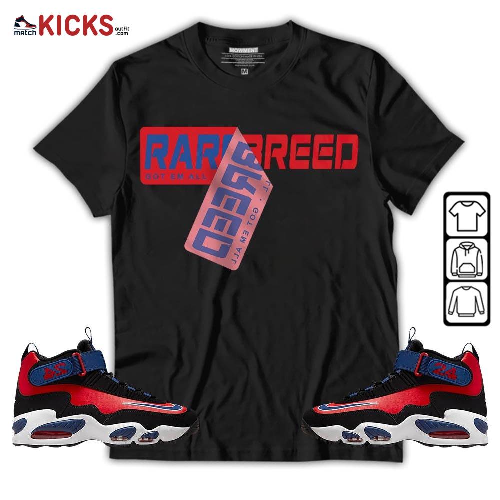 Rare Breed Sticker Sneaker Shirt Match Max 1 Navy Red Black, Air Griffey Max 1 Black Red Navy Blue MKO T-Shirt Rare Breed Sticker Sneaker Shirt Match Max 1 Navy Red Black, Air Griffey Max 1 Black Red Navy Blue MKO T-Shirt