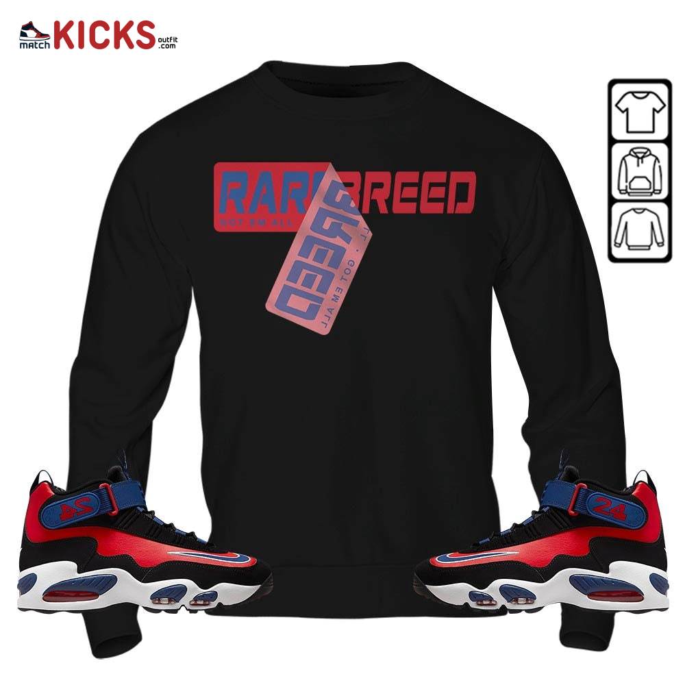 Rare Breed Sticker Sneaker Shirt Match Max 1 Navy Red Black, Air Griffey Max 1 Black Red Navy Blue MKO T-Shirt Rare Breed Sticker Sneaker Shirt Match Max 1 Navy Red Black, Air Griffey Max 1 Black Red Navy Blue MKO T-Shirt