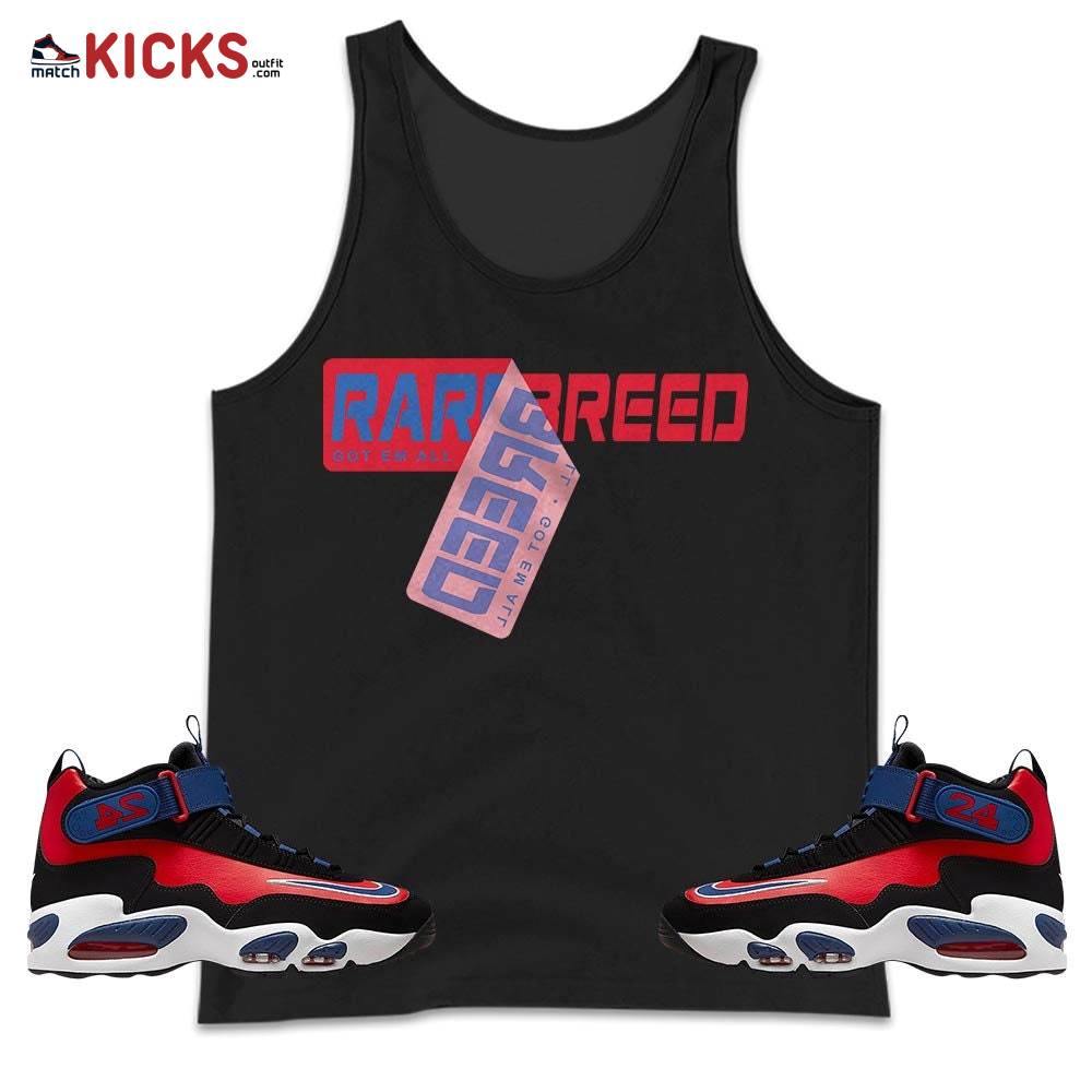 Rare Breed Sticker Sneaker Shirt Match Max 1 Navy Red Black, Air Griffey Max 1 Black Red Navy Blue MKO Tank Top Rare Breed Sticker Sneaker Shirt Match Max 1 Navy Red Black, Air Griffey Max 1 Black Red Navy Blue MKO Tank Top