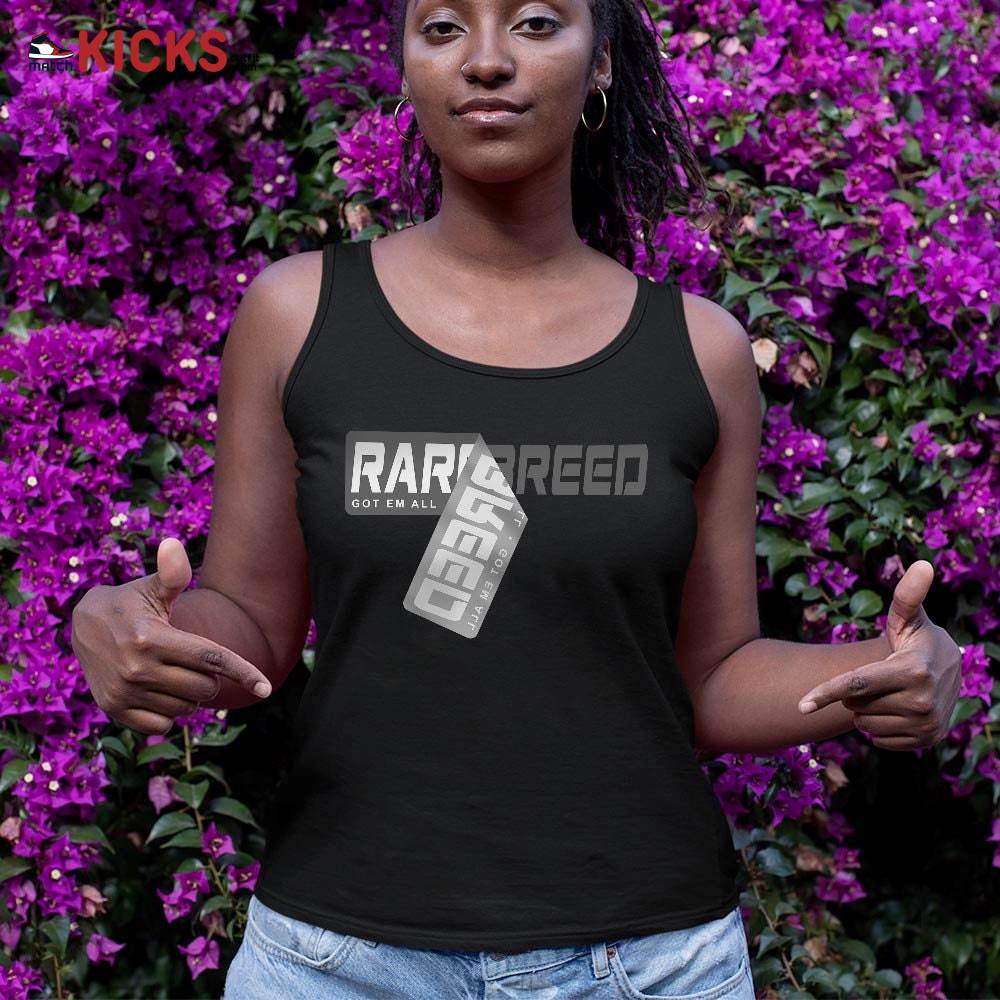 Rare Breed Sticker Sneaker Shirt Match Retro Cool Grey 6s, Jordan 6 Cool Grey MKO Tank Top Rare Breed Sticker Sneaker Shirt Match Retro Cool Grey 6s, Jordan 6 Cool Grey MKO Tank Top