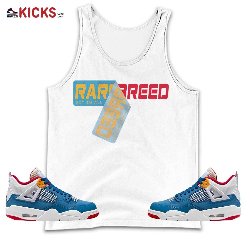 Rare Breed Sticker Sneaker Shirt Match Retro Messy Room 4s, Jordan 4 GS Messy Room MKO Tank Top
