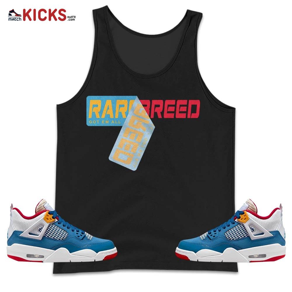 Rare Breed Sticker Sneaker Shirt Match Retro Messy Room 4s, Jordan 4 GS Messy Room MKO Tank Top