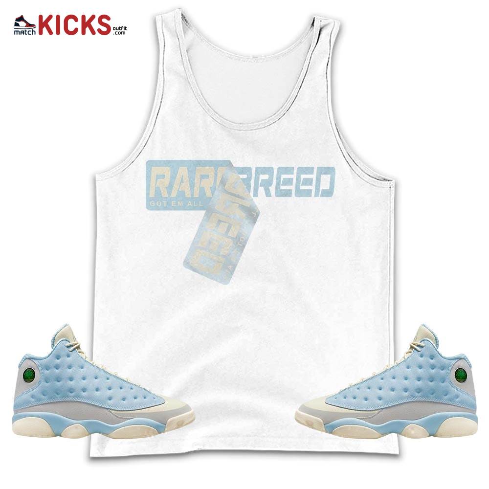 Rare Breed Sticker Sneaker Shirt Match SoleFly 13s, Jordan 13 Retro SoleFly MKO Tank Top Rare Breed Sticker Sneaker Shirt Match SoleFly 13s, Jordan 13 Retro SoleFly MKO Tank Top