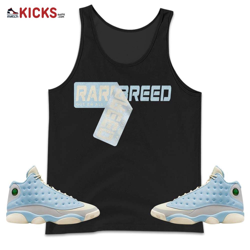 Rare Breed Sticker Sneaker Shirt Match SoleFly 13s, Jordan 13 Retro SoleFly MKO Tank Top