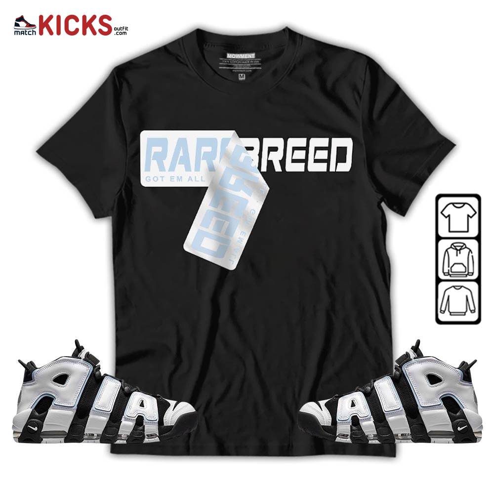 Rare Breed Sticker Sneaker Shirt Match Uptempo Cobalt Bliss, Air More Uptempo Cobalt Bliss MKO T-Shirt Rare Breed Sticker Sneaker Shirt Match Uptempo Cobalt Bliss, Air More Uptempo Cobalt Bliss MKO T-Shirt