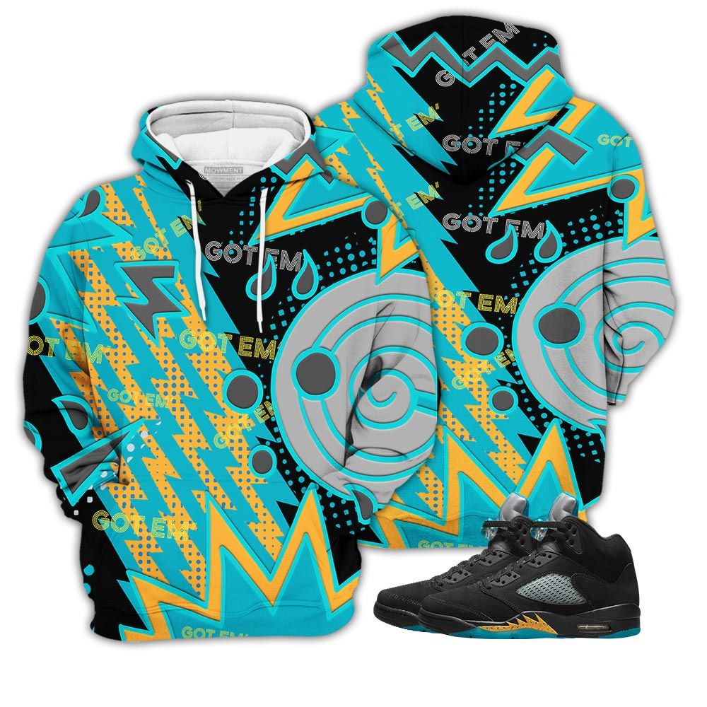 Retro Vintage 90S Sneaker Shirt Match 2023 Retro Aqua 5S, Jordan 5 Aqua Hoodie Sweatshirt Tee All Over Print MKO Shirt Retro Vintage 90S Sneaker Shirt Match 2023 Retro Aqua 5S, Jordan 5 Aqua Hoodie Sweatshirt Tee All Over Print MKO Shirt