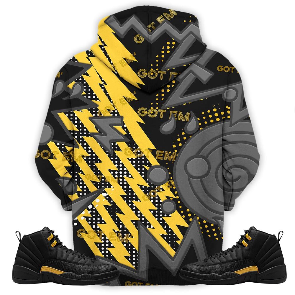 Retro Vintage 90S Sneaker Shirt Match Black Taxi 12S, Jordan 12 Retro Black Taxi Hoodie Sweatshirt Tee All Over Print MKO Shirt Retro Vintage 90S Sneaker Shirt Match Black Taxi 12S, Jordan 12 Retro Black Taxi Hoodie Sweatshirt Tee All Over Print MKO Shirt