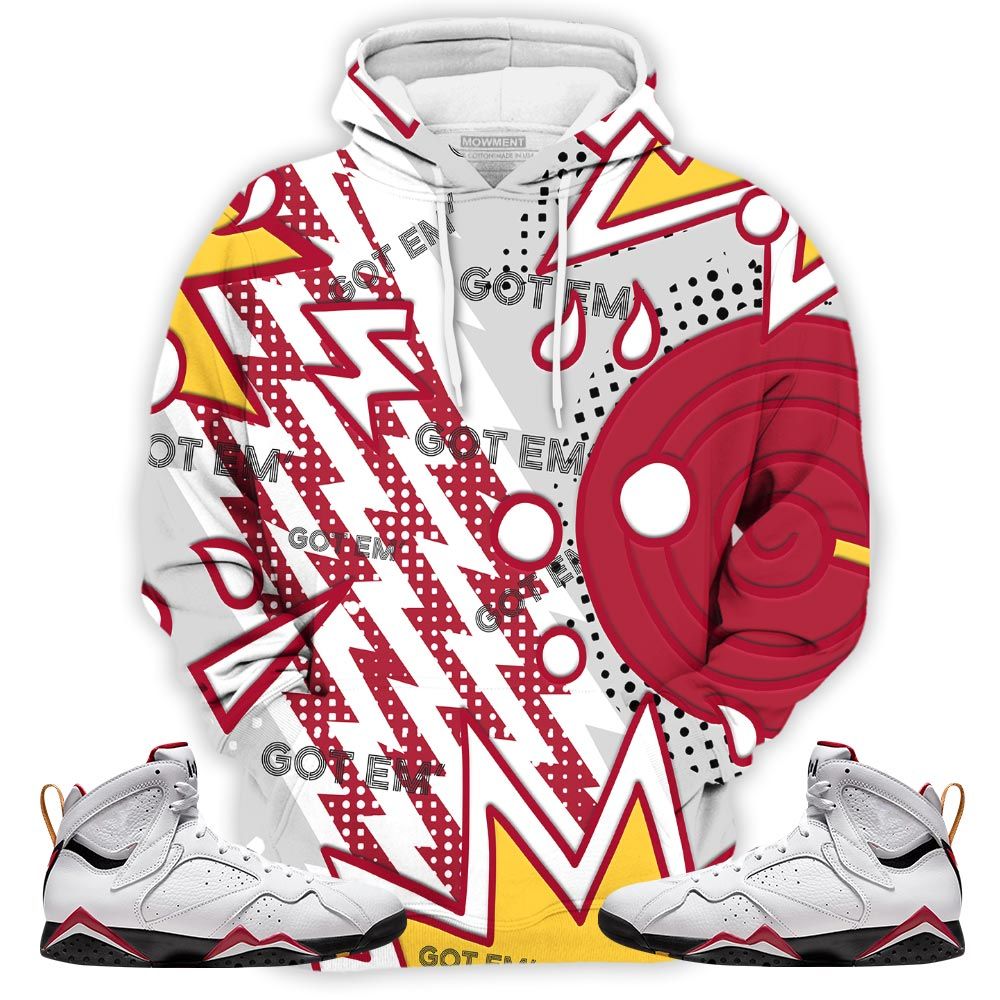 Retro Vintage 90S Sneaker Shirt Match Cardinal 7S, Jordan 7 Retro Cardinal Hoodie Sweatshirt Tee All Over Print MKO Shirt Retro Vintage 90S Sneaker Shirt Match Cardinal 7S, Jordan 7 Retro Cardinal Hoodie Sweatshirt Tee All Over Print MKO Shirt