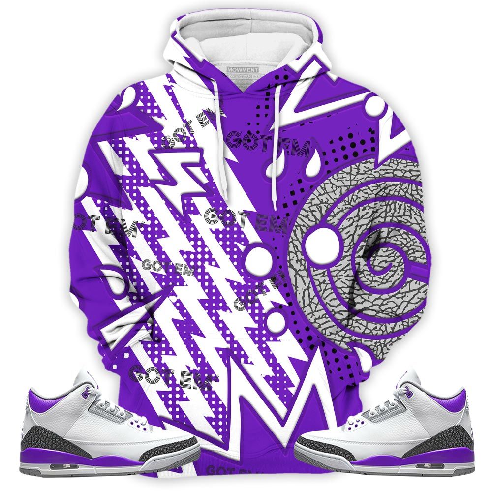 Retro Vintage 90S Sneaker Shirt Match Dark Iris 3S, Jordan 3 Retro Dark Iris Hoodie Sweatshirt Tee All Over Print MKO Shirt Retro Vintage 90S Sneaker Shirt Match Dark Iris 3S, Jordan 3 Retro Dark Iris Hoodie Sweatshirt Tee All Over Print MKO Shirt